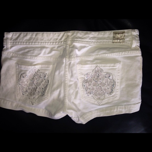 White Express Shorts