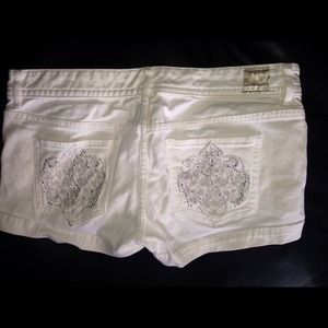 White Express Shorts