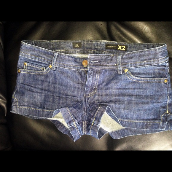 Dark Wash Express Shorts