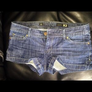 Dark Wash Express Shorts