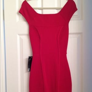 Red Bebe Bodycon Bandage dress