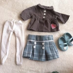 American girl school outfit!