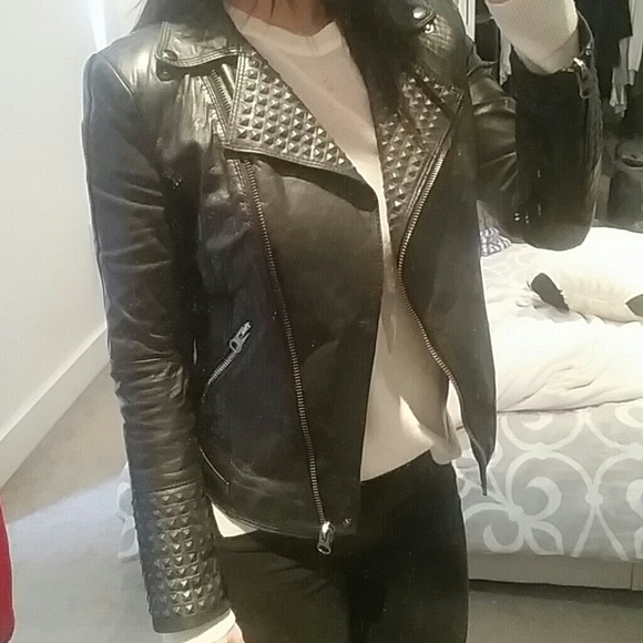 Zara Moto Leather Jacket