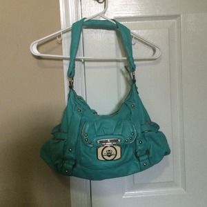 Blue Kathy Van Zeeland Handbag