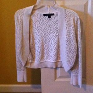 Long sleeve shrug