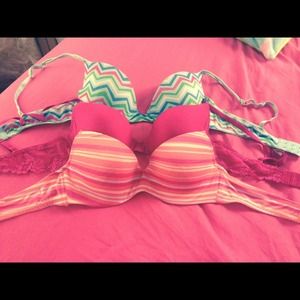 Three Bra's Size 34B
