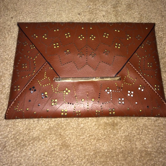 BCBGMaxazaria Harlow Lasercut Clutch