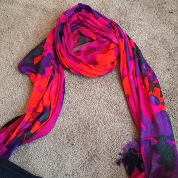 Multi-colored scarf!