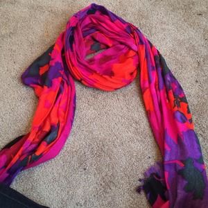 Multi-colored scarf!