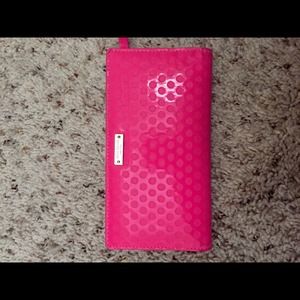 Kate Spade hot pink Stacy wallet