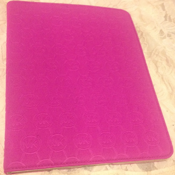 Michael Kors pink iPad case