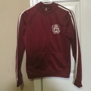 Zip Up Collared Jacket.