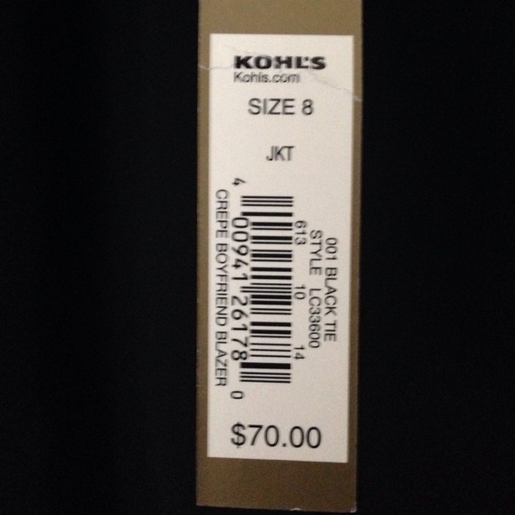 Black LC Formal Jacket - Picture 2 of 3