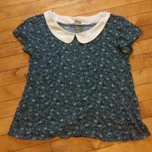 Peter Pan Collar Bike shirt Urban Outfitters