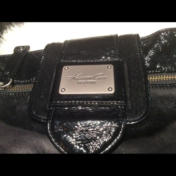 Kenneth Cole Black Pony Purse