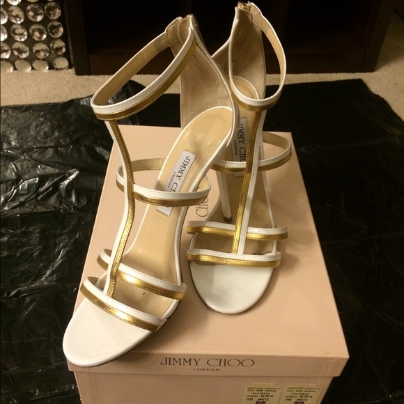 Gently worn jimmy choo's. Size:38 1/2 - Picture 4 of 4