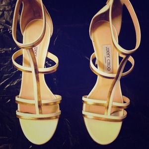 Gently worn jimmy choo's. Size:38 1/2