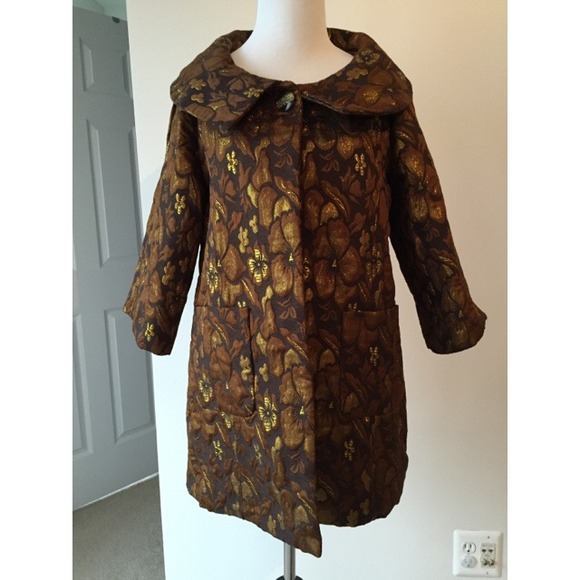 NWOT Forever 21 Mad Men inspired swing coat