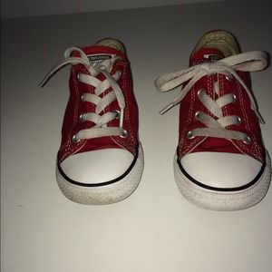 Toddler red converse