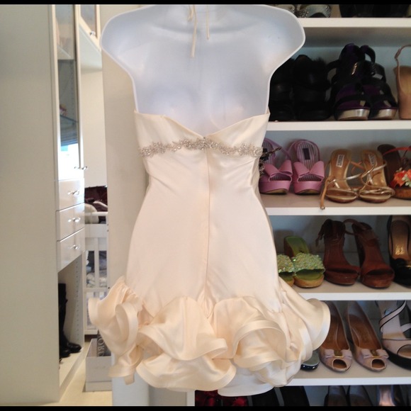 Winnie Couture - Beverly Hills Silk Wedding Dress - Picture 3 of 4