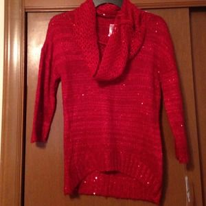 Red christmas sweater