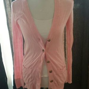 Light pink cardigan