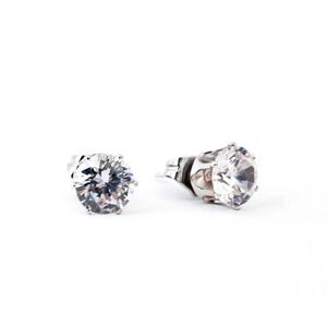 Classic Faux Diamond Studs