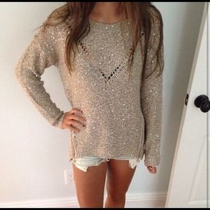 sequin sweater