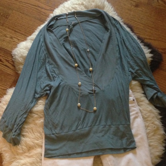 Young Fabulous & Broke Draped Sweater Top