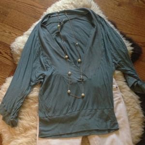 Young Fabulous & Broke Draped Sweater Top