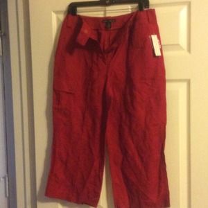 Linen Capri
