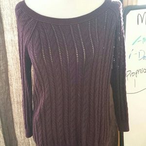 Maroon America eagle knit sweater