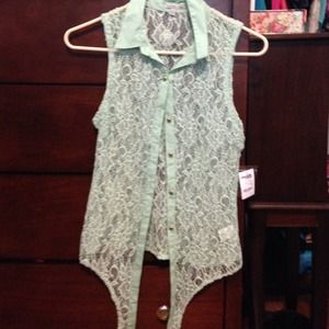Laced blouse