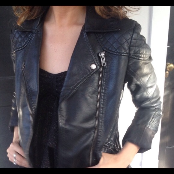 Vegan Leather Members Only Jacket