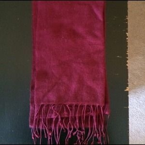 Cashmere Pashmina burgundy scarf