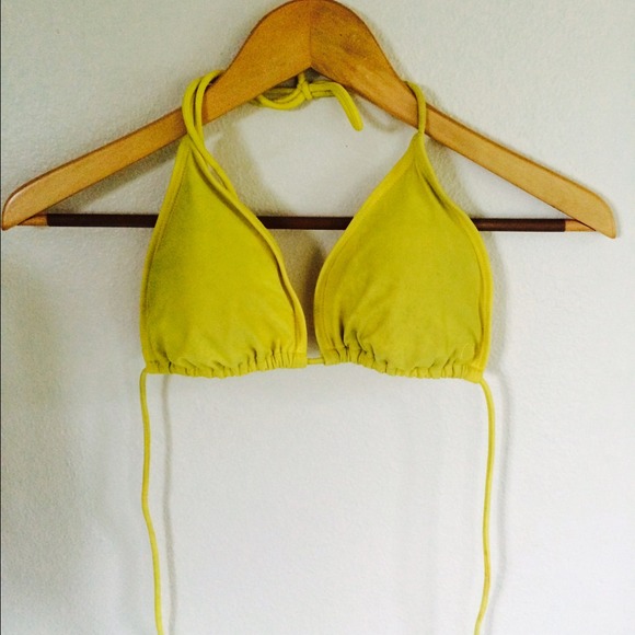 Yellow bikini