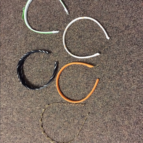 Group of 5 headbands