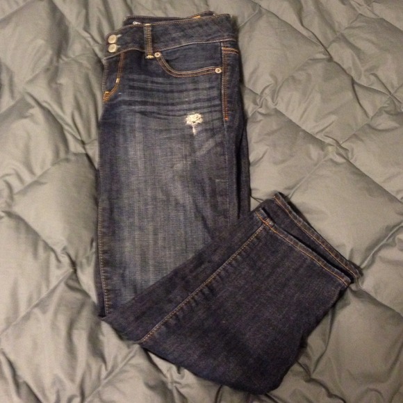 Cropped jeans