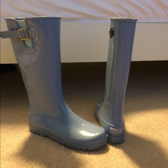 SPERRY TOP-SIDER light blue ☔️Rain boots!