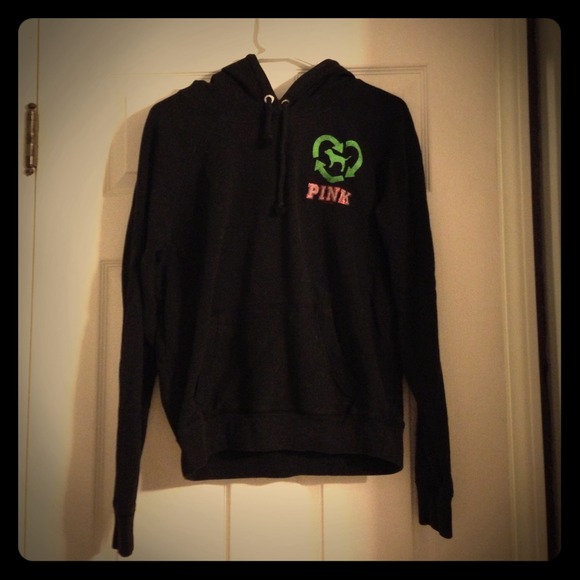 PINK black hoodie