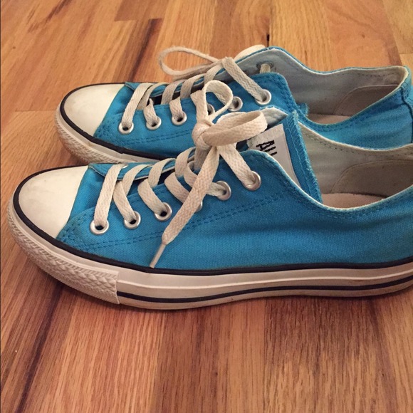 Blue Converse Shoes