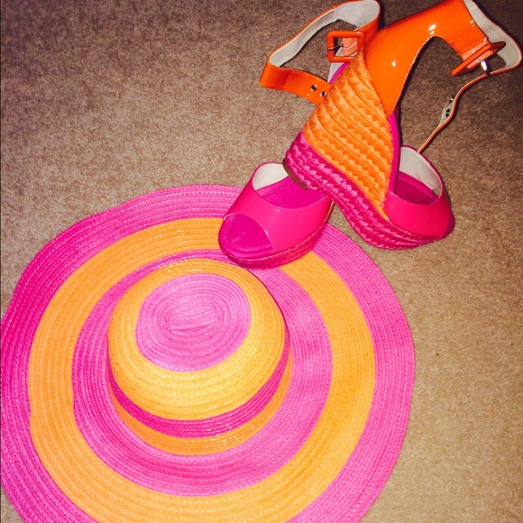 Nine West Shoes and hat