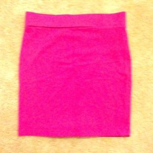Pink bandage skirt and blue skirt bundle