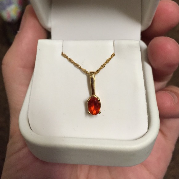 Beautiful Firestone ruby. Brand new never worn.