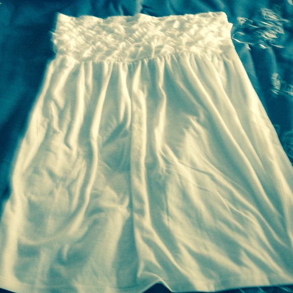 Cute new white tube top