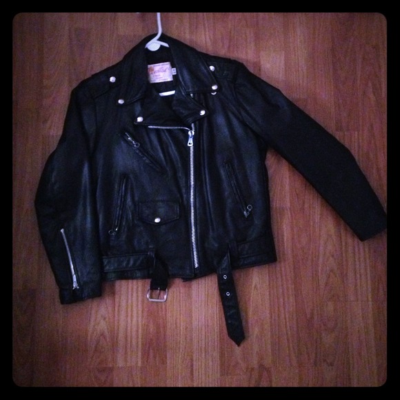 Excelled Motocross Style Genuine Leather Jacket
