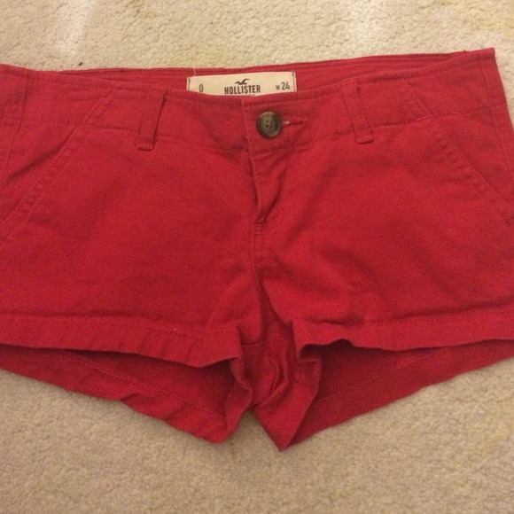 Red shorts