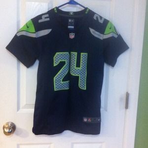 1day sale~Nike # 24 Seahawks NFL jersey