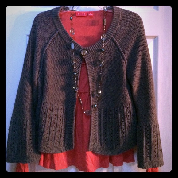 Shirt & Crop Sweater Bundle