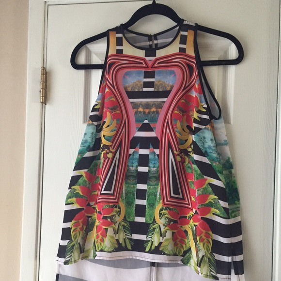 Clover Canyon Tops - 🎀SALE🎀Clover Canyon Tobacco Fields Top